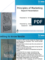 Principles of Marketing: Report Presentation