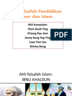 Ahli Falsafah Pendidikan Timur Dan Islam(PKK)