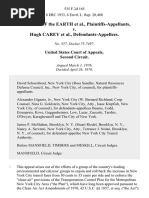 Friends of the Earth v. Hugh Carey, 535 F.2d 165, 2d Cir. (1976)