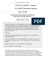 United States v. Adalberto Garcia, 240 F.3d 180, 2d Cir. (2001)