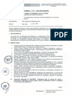 Informe de Monitoreo de Ruido OEFA Cajamarca PDF