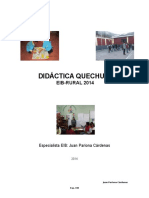 DIDACTICA QUECHUA - Juan Pariona