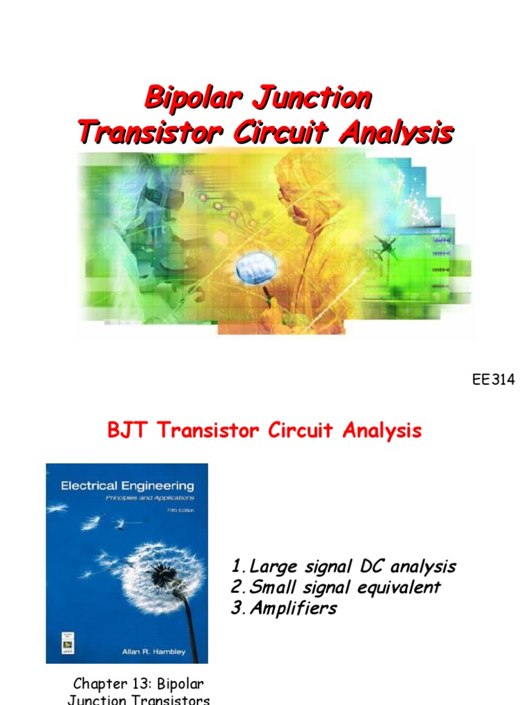 Lecture13 BJT Transistor Circuit Analysis Circuit Diagram