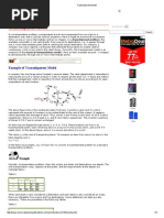 Example of Transshipment Model