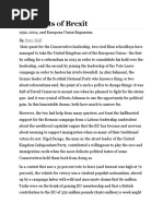 The Roots of Brexit