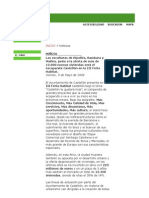 Noticia 2006 Ayuntamiento de Castellón-Las esculturas de Ripollés, Bambara y Mallén, Viernes 5 de Mayo de 2006