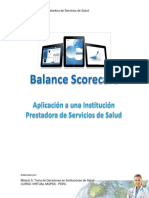 Balance Score Card Aplicado A Un Hospital PDF