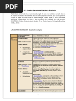 Quadro Resumo Da Literatura Brasileira