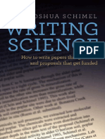 Joshua Schimel-Writing Science  How to Write Papers That Get Cited and Proposals That Get Funded 