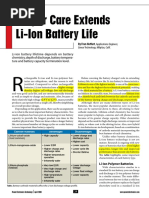 804PET22li Ion Battery Life