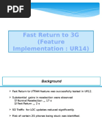 Fast Return To 3G (UR14)