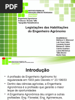 Atribuições Do Agrônomo