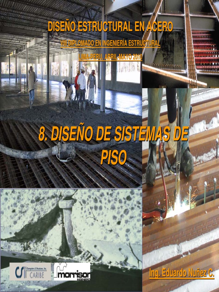 8-Diseño de Sistemas de Piso | Acero | Ingeniería estructural