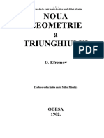 Efremov NOUA GEOMETRIE A TRIUNGHIULUI (Probleme)