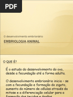 Biologia PPT - Embriologia