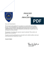 2014 Septa Transit Police Directives