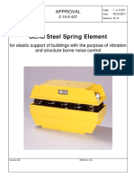 Z-16.6-427 Approval Steel Spring Elements