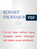 Konsep Profesional