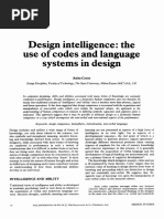 Design Intelligence The Use of Codes and Language Systems in Design 1986 Design Studies