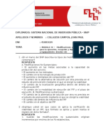 EVALUACION Nº10 _ MODULO 6__ENEG_Modificaciones y Consideraciones Generales Postinversion