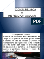 Inspección Técnica o Inspección Ocular