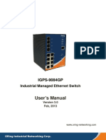 User Manual IGPS-9084GP V3.0