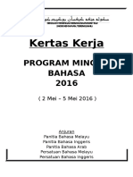 Kertas Kerja Language Week 2016