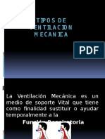 Tipos de Ventilacion Mecanica