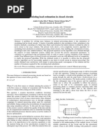 Circulating Load Estimation in Closed Circuits