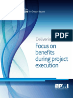 Benefits Focus During Project Execution