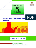 Charlas N° 51 a N° 75