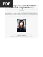 Download Cara Menghaluskan Dan Memutihkan Kulit Wajah Dengan Photoshop by Andrean Isnainul Hakim SN320497247 doc pdf