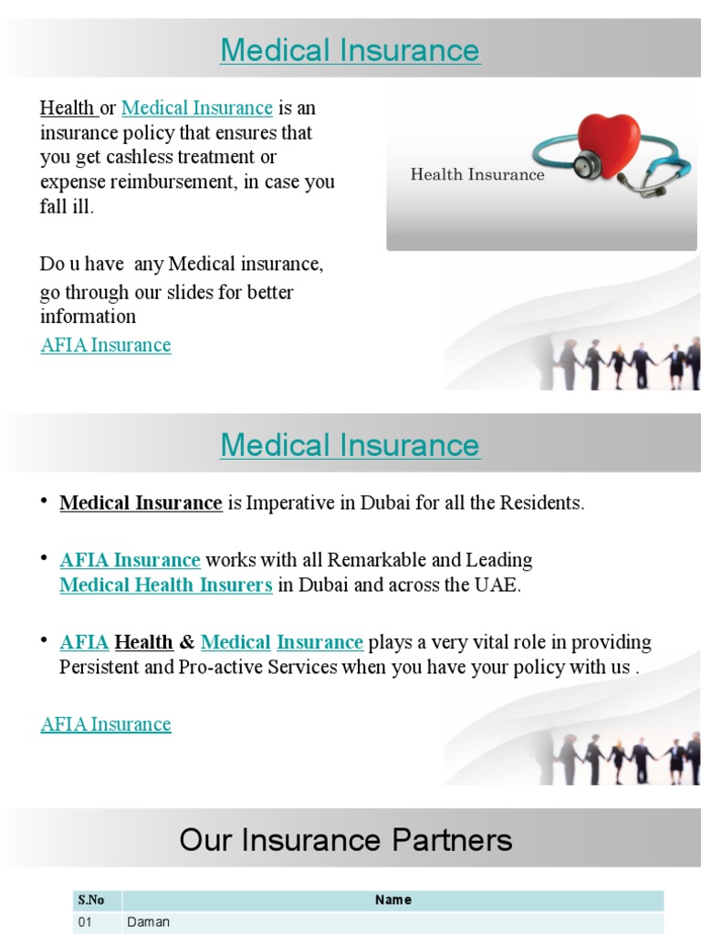 Medical Insurance | PDF
