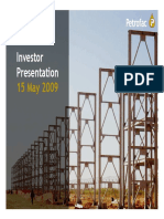 Petrofac Investor Presentation May2009 PDF