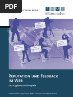 Download Reputation und Feedback im Web Einsatzgebiete und Beispiele by newmedialab SN32049884 doc pdf