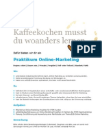 Praktikum Online-Marketing bei IFOM