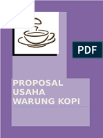 Proposal Usaha Warung Kopi