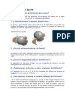 Lesión Hill Sachs: diagnóstico y tratamiento de la depresión en la cabeza del húmero