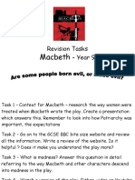 revision task booklet for macbeth