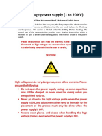 HV Power Supply PDF