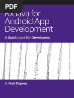 Rxjava For Android App Development PDF