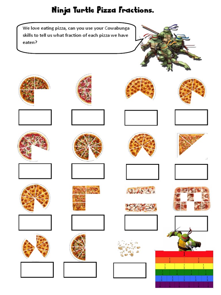 Ninjaturtlefractions | PDF