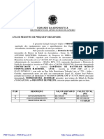 ATA Registro de Preços GAP-RJ Nº 048/GAP/2009