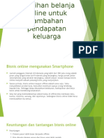 Pelatihan Belanja Online Untuk Tambahan Pendapatan Keluarga