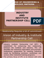Industry AND Institute Partnership Cell (Iipc) : Bsa College of Engineering & Technology, Mathura