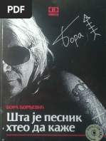 Bora Đorđević - Šta Je Pesnik Hteo Da Kaže PDF | PDF