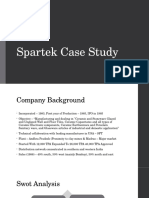 Spartek Case Study