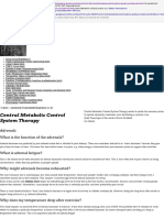Adrenals - Central Metabolic Control SystemTherapy PDF