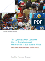 Accenture the Dynamic African Consumer Market Exploring Growth Opportunities in Sub Saharan Africa