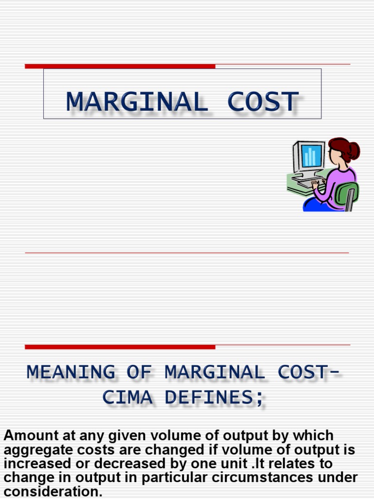 Marginal Costing Marginal Cost Profit (Accounting)